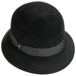 Alessandra Haarfilzhut By Borsalino -Hutshopping-Shop Alessandra Haarfilzhut by Borsalino schwarz schwarz.54869 1rf75