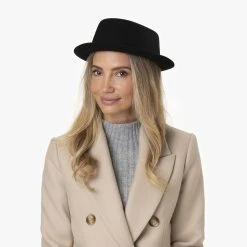 Baxter Pork Pie Wollhut By Stetson -Hutshopping-Shop Baxter Pork Pie Wollhut by Stetson.62326 7