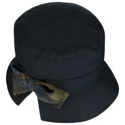 Bea Waxed Cotton Hut Mit Schleife By McBURN