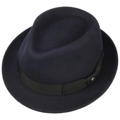 Bennet Trilby Wollhut By Lierys -Hutshopping-Shop Bennet Trilby Wollhut by Lierys dunkelblau.56650 1rf192