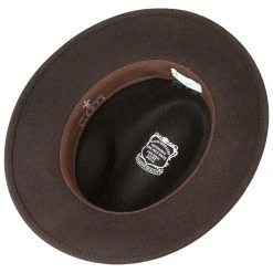 Casual Traveller Wollfilzhut By Lierys -Hutshopping-Shop Casual Traveller Wollfilzhut by Lierys dunkelbraun.51756 2rf17