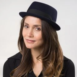 Classic Porkpie Wollfilzhut By Lierys -Hutshopping-Shop Classic Porkpie Wollfilzhut by Lierys.50114 2