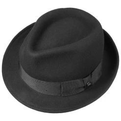Classic Wool Trilby By Lierys -Hutshopping-Shop Classic Wool Trilby by Lierys schwarz.44364 1f4