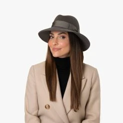 Claudette Velour Haarfilzhut By Borsalino -Hutshopping-Shop Claudette Velour Haarfilzhut by Borsalino.61069 7