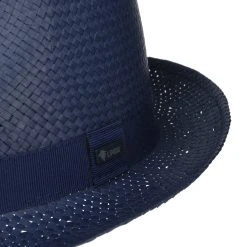 Colour City Trilby Strohhut By Lipodo -Hutshopping-Shop Colour City Trilby Strohhut by Lipodo blau.47754 4rf2