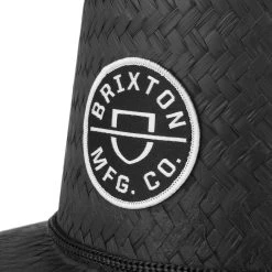 Crest Sonnenhut By Brixton -Hutshopping-Shop Crest Sonnenhut by Brixton schwarz.63158 4rf4