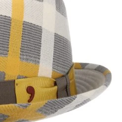 Alfonso DEste Diamond Stoffhut By Alfonso D´Este -Hutshopping-Shop Diamond Stoffhut by Alfonso D Este grau gelb.58998 4rf281