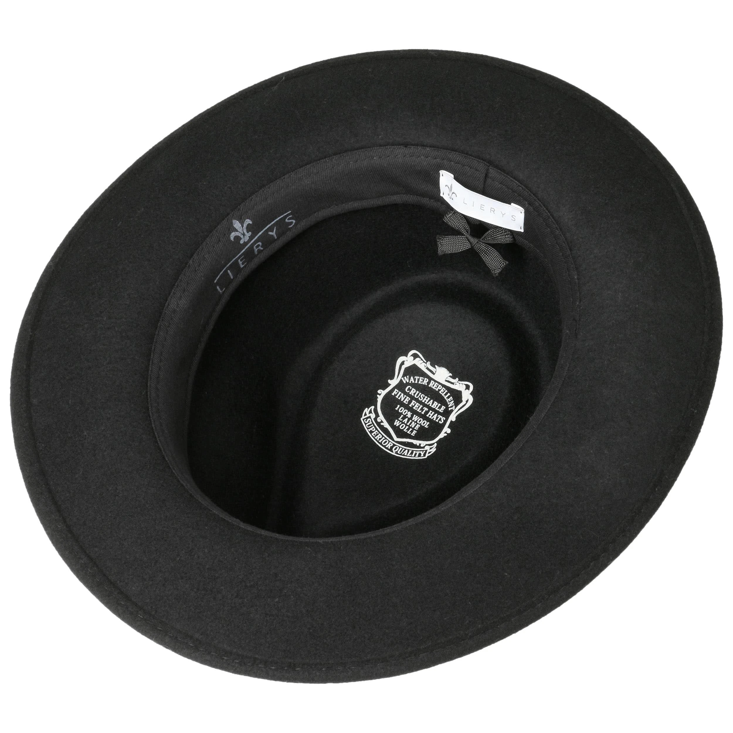 Fedora Wollfilzhut Mit Lederband By Lierys 4 Fedora Wollfilzhut Mit Lederband By Lierys – Bild 4