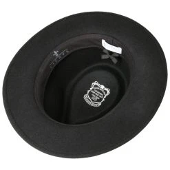 Fedora Wollfilzhut Mit Lederband By Lierys 7 Fedora Wollfilzhut Mit Lederband By Lierys -Hutshopping-Shop Fedora Wollfilzhut mit Lederband by Lierys schwarz.51757 2rf4