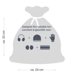 Hutshopping Geschenktüte Mehrweg Merry Christmas 24 Cm X 32 Cm