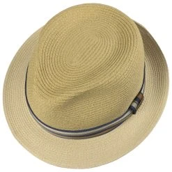 Hutshopping-Shop -Hutshopping-Shop Licano Toyo Trilby Strohhut by Stetson beige.54999 1rf15