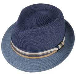 Licano Toyo Trilby Strohhut By Stetson 9 Licano Toyo Trilby Strohhut By Stetson -Hutshopping-Shop Licano Toyo Trilby Strohhut by Stetson blau.54999 1rf2