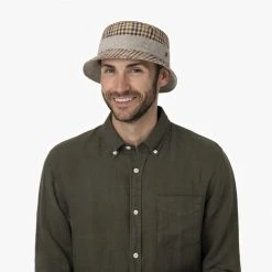 Alfonso DEste Massimo Bucket Leinenhut By Alfonso D´Este -Hutshopping-Shop Massimo Bucket Leinenhut by Alfonso D Este.58995 8