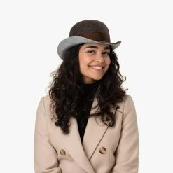 Alfonso DEste Shetland Wool Melone By Alfonso D´Este -Hutshopping-Shop Shetland Wool Melone by Alfonso D Este.60385 7