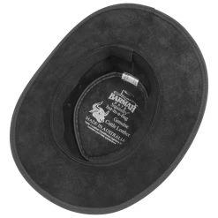 Squashy Outback Lederhut By BARMAH -Hutshopping-Shop Squashy Outback Lederhut by BARMAH schwarz.34418 2rf4