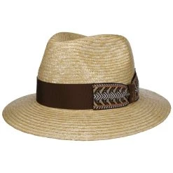 Trescola Weizenstrohhut By Borsalino -Hutshopping-Shop Trescola Weizenstrohhut by Borsalino natur.66035 rf40