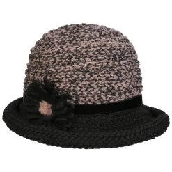 Twotone Strickhut By Lierys -Hutshopping-Shop Twotone Strickhut by Lierys rot.63853 rf3