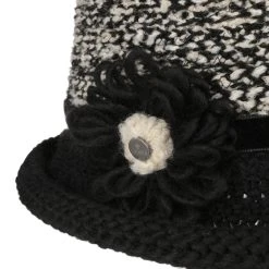 Twotone Strickhut By Lierys -Hutshopping-Shop Twotone Strickhut by Lierys schwarz.63853 4rf4