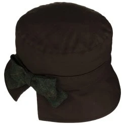 Vendiva Waxed Cotton Hut Mit Schleife By McBURN